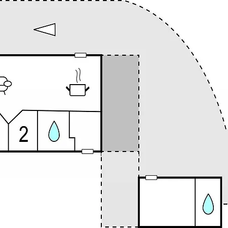 Two-bedroom Holiday In Feriehus Frorup